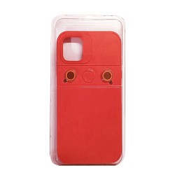 Capa de Silicone com Conjunto de Vidro de Câmera Separado para Apple iPhone 14 Vermelho Capa de Silicone com Conjunto de Vidro de Câmera Separado para Apple iPhone 14 Vermelho